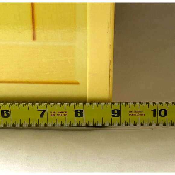 Playskool Rose Petal Cottage Yellow Toy Sink With Faux Faucet & Heart Accents - Picture 4 of 12